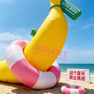 <span class=keywords><strong>Banane</strong></span> <span class=keywords><strong>Gonflable</strong></span>, Bananes Gonflables Décoratives Thème Anti-Anxiété pour Fêtes Estivales à la <span class=keywords><strong>Plage</strong></span>, Ballon <span class=keywords><strong>Gonflable</strong></span> Personnalisé en Forme <span class=keywords><strong>de</strong></span> <span class=keywords><strong>Banane</strong></span> - Product Image 3