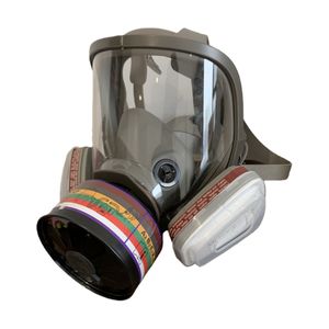 Masker Gas wajah penuh kualitas tinggi masker kimia 6800 dibuat dari silikon murah - Product Image 2