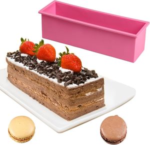 High Quality 1200Ml Rectangle Silicone Soap Mold <b>Wooden</b> <b>Box</b> Eco-Friendly DIY <b>Tool</b> for Soap Cake Making with Opp Bag - Product Image 3