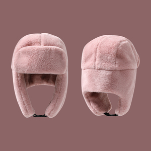 Vente en gros de chapeaux d'hiver unisexes coupe-vent et chauds avec cache-oreilles, chapeaux d'hiver pour hommes et femmes pour le snowboard - Product Image 2