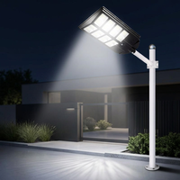 Farolas Solares, Luces Solares para Jardín, Iluminación Exterior, Impermeables IP65 y con Protección Contra Rayos, Certificación CE