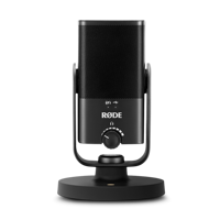 Microphone à condensateur filaire Rode NT-USB Mini - Léger, qualité studio pour téléphone, streaming en direct, karaoké, jeux en ligne