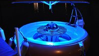 Bateau de restauration flottant CE, bateau barbecue électrique en forme de donut, équipement de divertissement aquatique pour attraction touristique lacustre