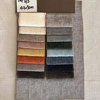 Vente directe usine – Tissu jacquard ignifuge, toucher doux, teint en fil, polyester, pour revêtement de canapé et rideaux (livraison gratuite)