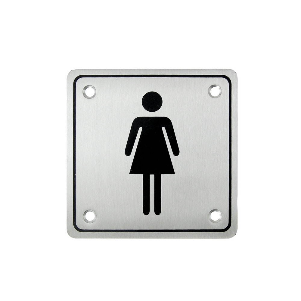 Популярная дверная табличка из нержавеющей стали высокого качества