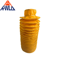 Kwlid Cache-poussière en nylon pour la protection des arbres de machines, des soufflets de cylindre et des vis mère