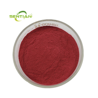 0.1%-10% poudre d'extrait de riz rouge en vrac
