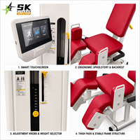 Machine de musculation intelligente SK pour abducteurs et adducteurs de la hanche, entraîneur des fessiers et des cuisses intérieures/extérieures, équipement commercial de renforcement des fessiers