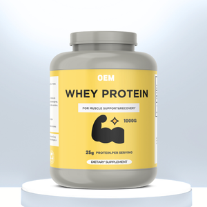 Proteína de Suero de Leche de Marca Privada en Polvo, 1 kg, para Adultos, Suplemento para Mejorar el Rendimiento, Nutrición Diaria, Potencia Proteica - Product Image 1