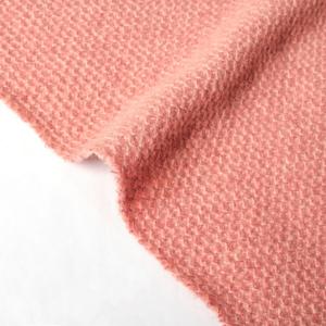 Nouveauté en stock, prix bas, haute qualité, <span class=keywords><strong>tissu</strong></span> mélangé laine et polyester rose, sensation agréable <span class=keywords><strong>au</strong></span> toucher, idéal pour les pulls et les vestes. - Product Image 2