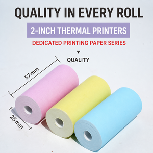 Rollos de Papel Térmico para Impresora de Fotos de Bolsillo, 57x30mm, Directo de Fábrica - Product Image 5