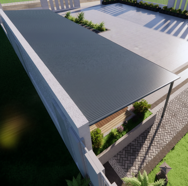 Aluminum Sandwich Panel Roofs-Durable Rigid Modern Design Fire Water Resistant 1 Year Warranty for Cold Storage Warehouse