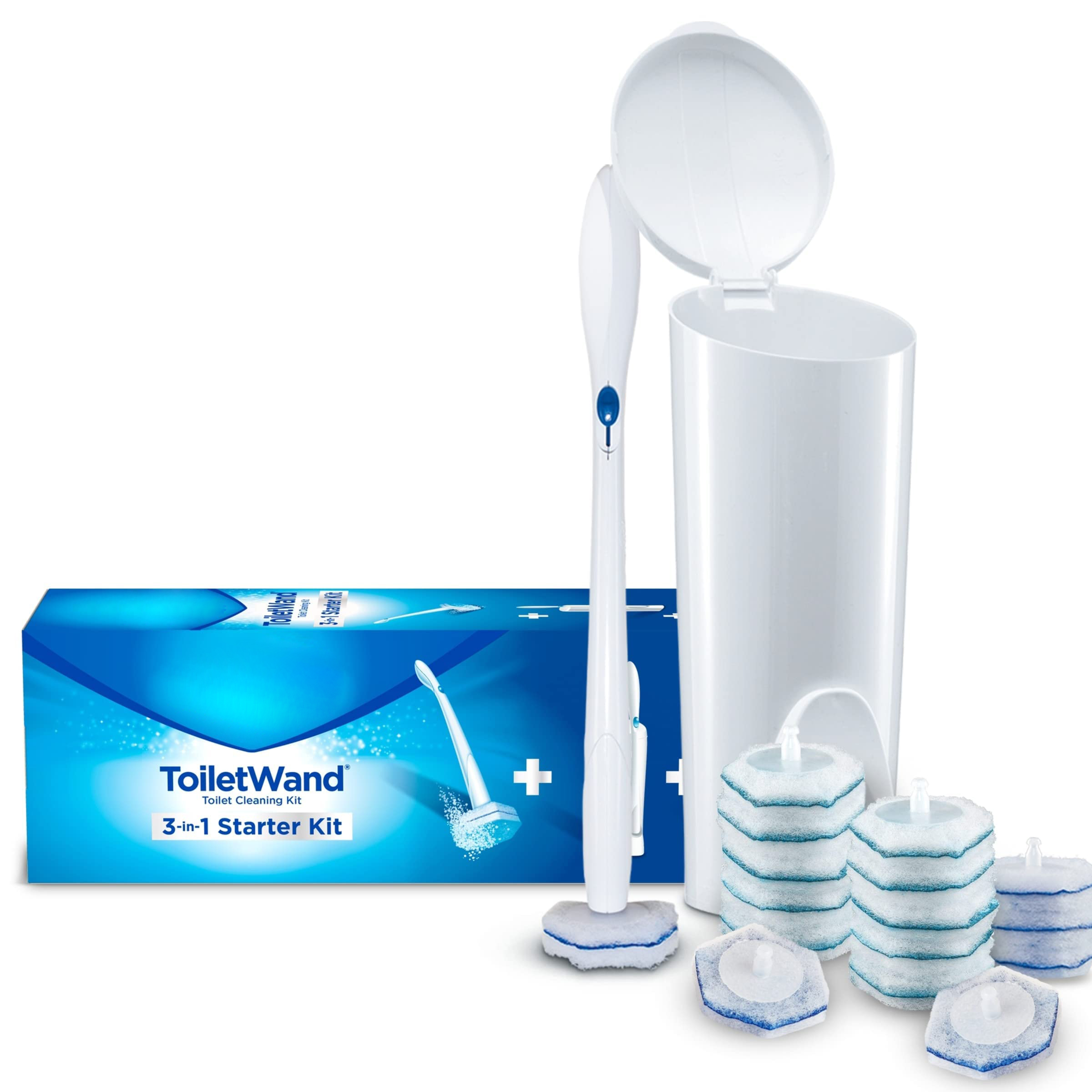 Disposable Toilet Brush Refill And Plunger Bring Your Own Cleaning Liquid Disposable Toilet Brush Set