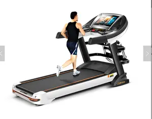 2021 Treadmill Berat Gym Fitness Treadmill Berjalan Mesin Lari Treadmill Monitor Denyut Jantung