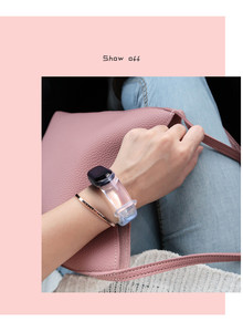 LAIHE Correa de <span class=keywords><strong>Reloj</strong></span> de Silicona de Goma Suave y Transparente, Correa Impermeable para <span class=keywords><strong>Reloj</strong></span> Inteligente <span class=keywords><strong>Mi</strong></span>, Accesorios - Product Image 5