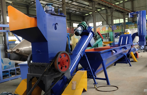 Đầy đủ tự động <span class=keywords><strong>PP</strong></span> PE Pet HDPE LDPE chất thải nhựa nhà máy tái chế giá máy - Product Image 6