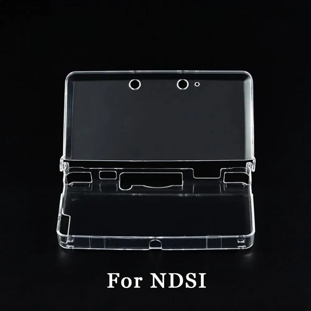 NSLikey Vỏ Cho Nintendo DS Lite NDSL DSi NDSi Vỏ Ốp Vỏ Cứng Bảo Vệ Trong Suốt Trong Suốt Cho Bảng Điều Khiển