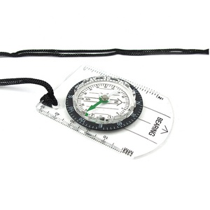 Al Aire Libre Camping viaje senderismo regla mapa escala brújula transparente plástico brújula - Product Image 1