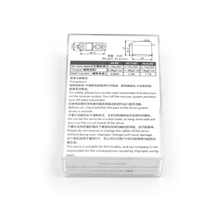 Servomotor Digital HappyModel HD-S013 Original de 13 KG y 180 Grados, 5V-8.4V, Conector Universal JR Futaba, para Aviones RC de Ala Fija - Product Image 4