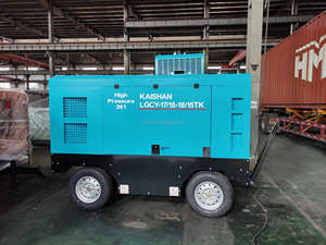 Compresseur d'air à vis portable diesel Kaishan LGCY LGCY-11/18T avec moteur de 119 kW pour carrière - Product Image 1