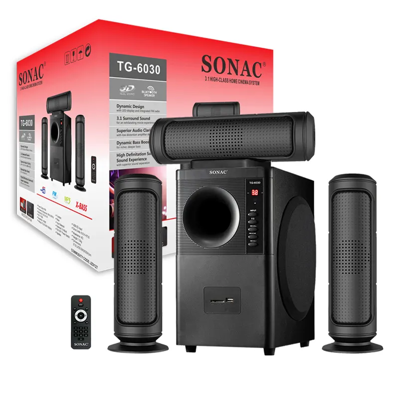 SONAC TG-6030 fabrika kaynağı ses video 3d Surround ses sistemi ev sineması Surround ses 2023 sıcak