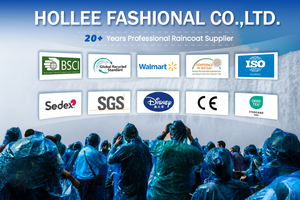 Poncho Impermeable Desechable <span class=keywords><strong>para</strong></span> Adultos de Alta Calidad, con Capucha, Logotipo Personalizado, Ligero, Resistente al Viento, de Polietileno - Product Image 5