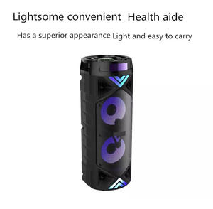 Araoke-ortable de 25W. 6,5 pe. NCH. ubwoofer. Quare. ance. utdoor. oundbox con micrófono. - Product Image 5