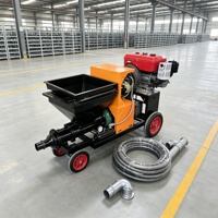 Machine de projection de mortier fiable avec une précision de dosage élevée pour les projets de renforcement du béton
