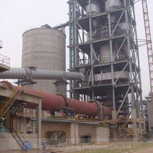 Zement-Drehrohrofen mit fünfstufigem Vorwärmer und Vor verkleidung für die Produktions linie 2500-10000 TPD - Product Image 4