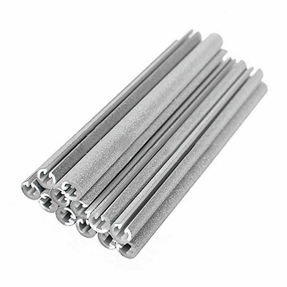 12 шт./пакет велосипедные фары обода колеса говорил зажим трубка безопасности предупреждение свет Велоспорт велосипед полосы отражающей поверхностью трубы