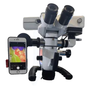 Adaptateur de téléphone portable universel, pour <span class=keywords><strong>microscope</strong></span> chirurgical, adaptateur vidéo de Smartphone, jumelles - Product Image 1