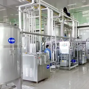 Línea de fabricación de leche de mantequilla, línea de producción de productos lácteos