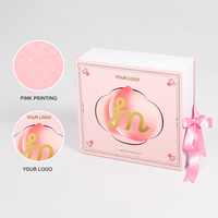 Valentijnsdag roze cadeaudoos op maat bedrukt milieuvriendelijk voedselveilig ontwerp service fruit parfum sieraden luxe verpakking OEM