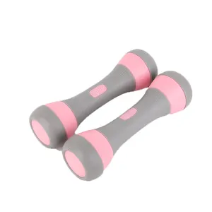 Adjustable Tulang Karet Dumbbell Set untuk Wanita Dumbel Membeli Secara Online