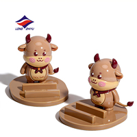 Longzhiyu, usine avec 20 ans d'expérience, fabrication sur mesure de figurines en caoutchouc souple, figurines d'art personnalisées, figurines en PVC 3D, mascotte de marque, création de figurines tendance