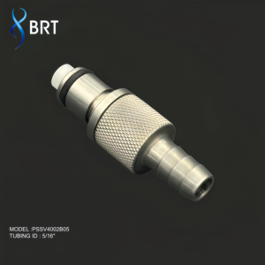 Латунный быстроразъемный фитинг BRT 1/4'' с штуцером 5/16 для шланга, прямой соединитель для топливопровода бензина - Product Image 3