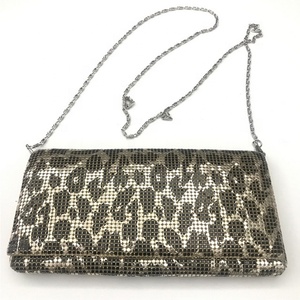 glomesh clutch bolsa