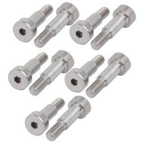 <b>Flat</b> Head Stainless Steel <b>Screws</b> Metric Thread 10mm Cap Diameter Class 8.8 Plain Finish - Product Image 5