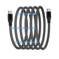Venta caliente Cargador rápido portátil 66W Cable Clips de cable magnético Cable USB en espiral magnético para teléfono inteligente Tableta portátil