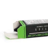 Boîte d'emballage cosmétique pour gloss à lèvres en papier d'art 300g 350g, personnalisée, fabriquée par un fournisseur d'usine