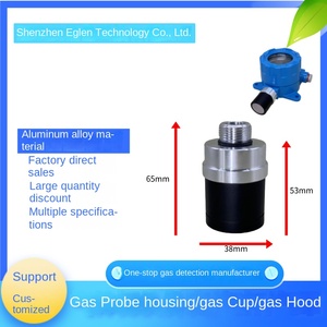 Sonde de détection de gaz haute précision, détecteur spécial, capteur de gaz, capot de gaz, acier inoxydable, alliage d'aluminium, anti-explosion - Product Image 2