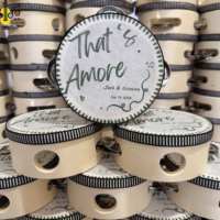 Tamborín de 6 Pulgadas para Recuerdos de Boda, con Impresión de Logotipo, Tamborín Personalizado para Boda, Tamborín Pequeño Personalizado para Iglesia
