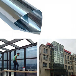 Película Arquitectónica para Ventanas con Efecto Espejo Unidireccional, Antiarañazos, PET Ecológico, Película Solar que Cambia de Color para Edificios y Viviendas - Product Image 2