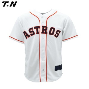 Weiße leere Großhandel Sublimiert Custom Baseball Jersey - Product Image 2