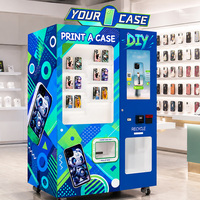 Distributeur automatique de coques de téléphone de qualité commerciale, machine à coques de téléphone personnalisées pour centre commercial, commerce de détail en libre-service
