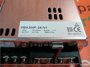 PBA300F-24-N1 สวิตชิ่งพาวเวอร์ซัพพลาย 24V 14A AC DC ตัวแปลงไฟควบคุมอุตสาหกรรม - Product Image 2