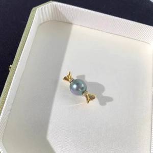 Accessoires en perles DIY, support de pendentif en argent S925, collier en jade tendance avec perles rondes de 10 à 13 mm, accessoire 31193 - Product Image 2