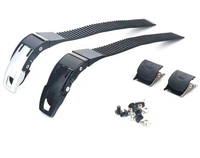 YSMLE Sangle d'escalier en plastique populaire pour sports de plein air et boucle en aluminium pour patins à roulettes, rollers et chaussures de ski