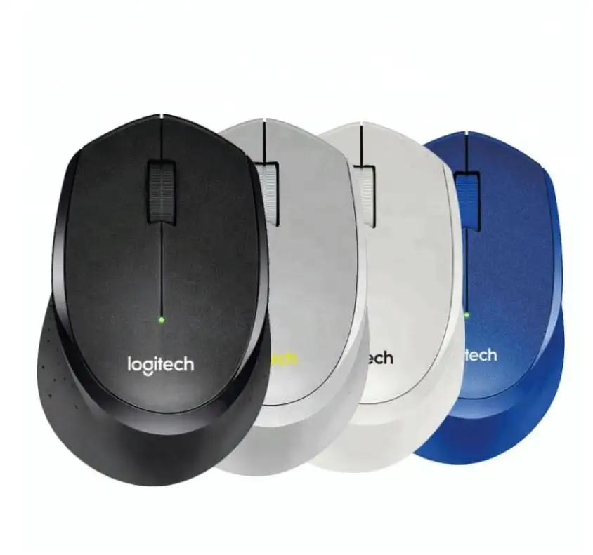 Logitech M275 무선 마우스 비즈니스 사무실 작업 2.4G USB 수신기