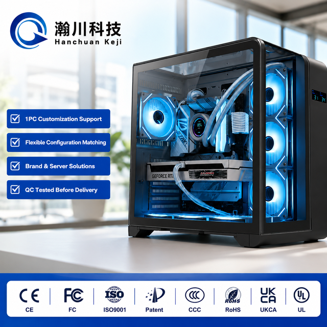 Hot Selling Gamer Desktop PC Intel I5 12400F RTX 3050 16G 1TB SSD Customizable Win10 DIY Desktop Gaming Computer Factory